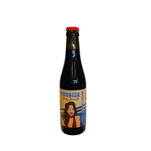 Punaise Kinky Brunette - Fles 33cl - Bruin Whisky infused