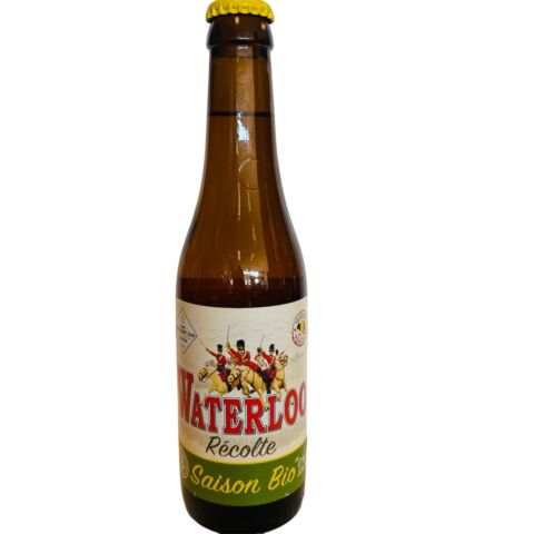 Waterloo Recolté saison bio - Fles 33cl - Blond